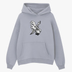 Толстовка худи оверсайз