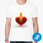 Мужская спортивная футболка