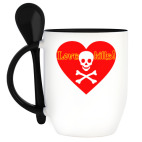 Кружка с ложкой