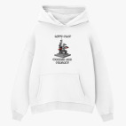 Толстовка худи оверсайз