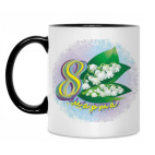 Кружка двухцветная