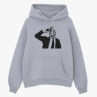 Толстовка худи оверсайз