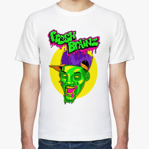 Футболка с принтом Уилл Смит (Зомби)