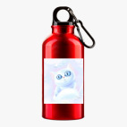 Металлическая бутылка 400 мл UV-DTF