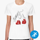 Женская спортивная футболка