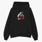 Толстовка худи оверсайз