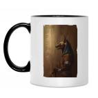 Кружка двухцветная