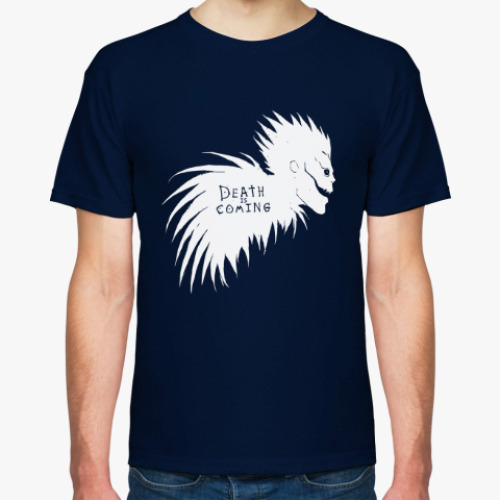 Футболка с принтом Death is coming
