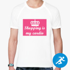 Мужская спортивная футболка