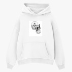 Толстовка худи оверсайз