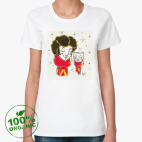 Женская футболка органик