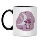 Кружка двухцветная