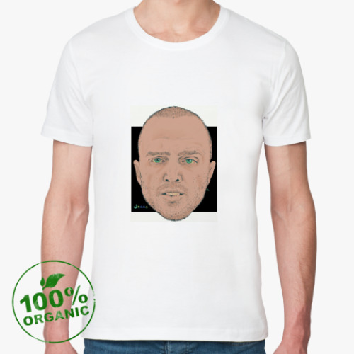 Футболка из органик-хлопка с принтом  Jesse Pinkman