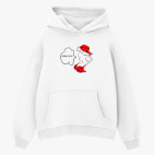 Толстовка худи оверсайз