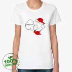 Женская футболка органик