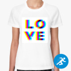 Женская спортивная футболка