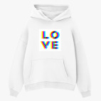 Толстовка худи оверсайз