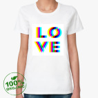 Женская футболка органик