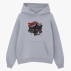 Толстовка худи оверсайз