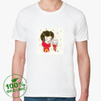 Мужская футболка органик