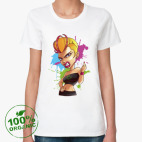 Женская футболка органик