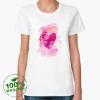 Женская футболка органик