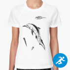 Женская спортивная футболка