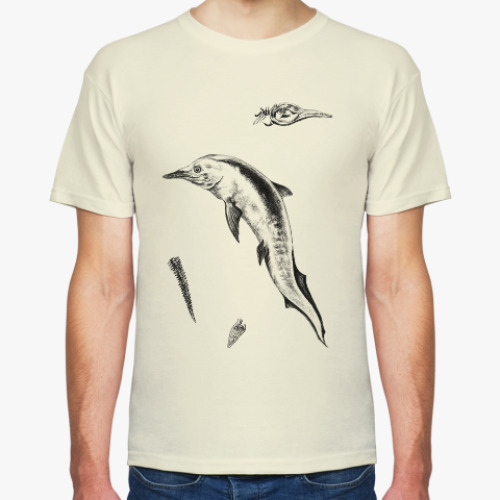 Футболка с принтом Миксозавр