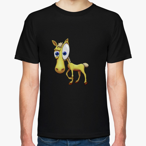 Футболка с принтом Коняка-подозревака