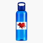 Прозрачная спортивная бутылка