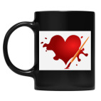 Кружка цветная UV-DTF