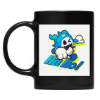 Кружка цветная UV-DTF