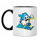 Кружка двухцветная