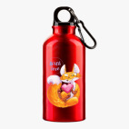 Металлическая бутылка 400 мл UV-DTF