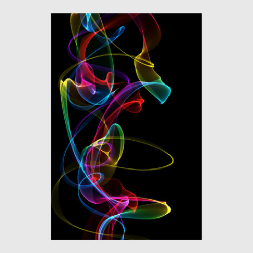 Постер с принтом abstract art design