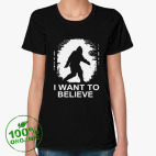 Женская футболка органик