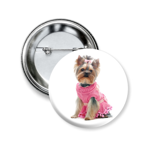 Значок 50мм с принтом Йорк