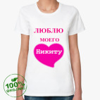 Женская футболка органик