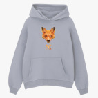 Толстовка худи оверсайз