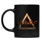 Кружка цветная UV-DTF