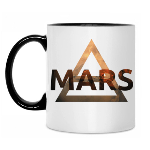 Кружка с принтом Mars Triad