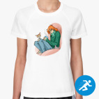 Женская спортивная футболка