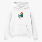 Толстовка худи оверсайз