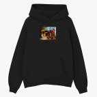 Толстовка худи оверсайз