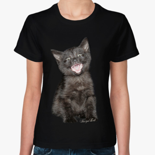 Женская футболка Meow!!