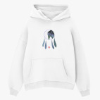 Толстовка худи оверсайз