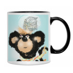 Кружка двухцветная