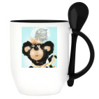 Кружка с ложкой