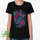 Женская футболка органик