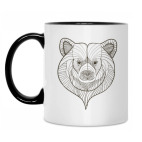 Кружка двухцветная